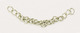 CURB CHAIN WITH HOOKS